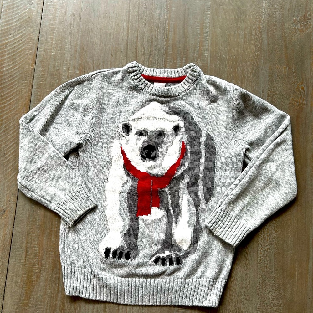Gymboree bear sweater